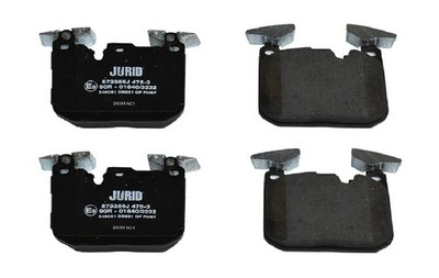 Bremsbelagsatz Scheibenbremse JURID 573355J Schachtel POWER KIT M-POWER KIT 114
