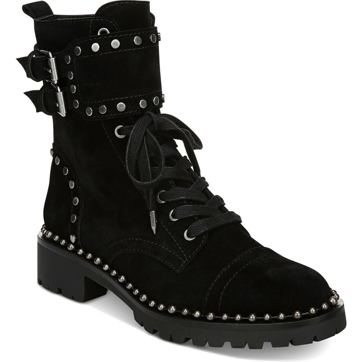 Женские армейские ботинки Sam Edelman Jennifer черного цвета 9.5 Medium (B,M) BHFO 6645