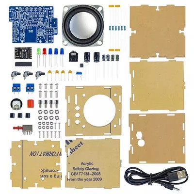 DIY Bluetooth-Lautsprecher-Kit, Elektronik-Kit, Komponenten--Verstärker, La3066