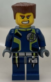 LEGO&reg; Minifigure Agents Agent Charge + Harpoon Set 8635 8636 Mission 6+7 - agt011