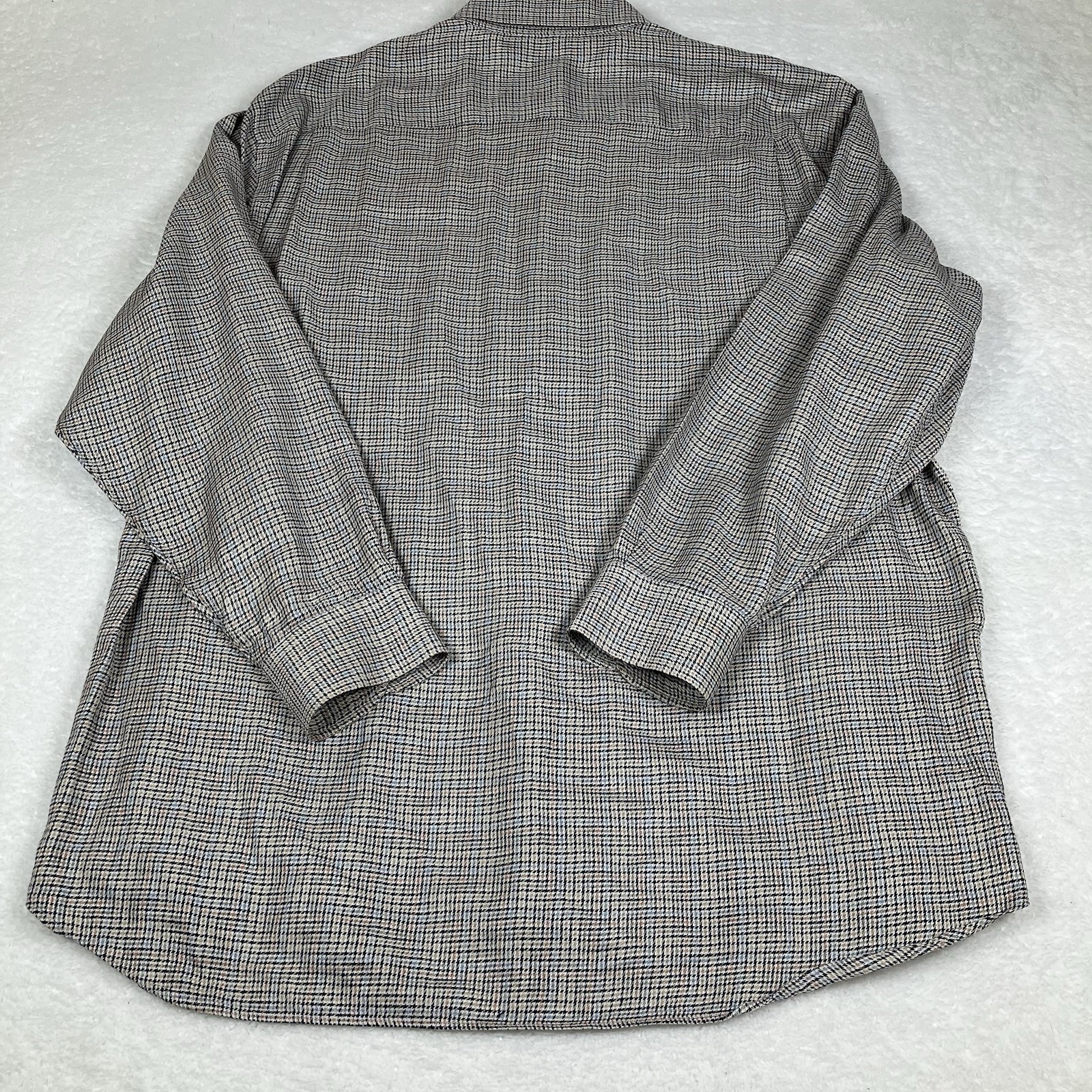 Robert Talbott 2XL Multicolor Houndstooth Pattern… - image 11