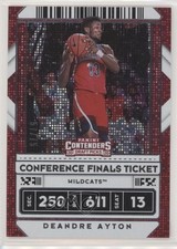 2020 Contenders Draft Picks Conference Finals Ticket /75 DeAndre Ayton #21 1x9