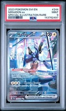 PSA 9 - Carta Pokemon - Scarlatto e Viola 244/198 - MIRAIDON EX Mint TCG