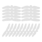 20 Stück Baumwoll-BH-Einlagen für Schweißausschläge unter der Brust,