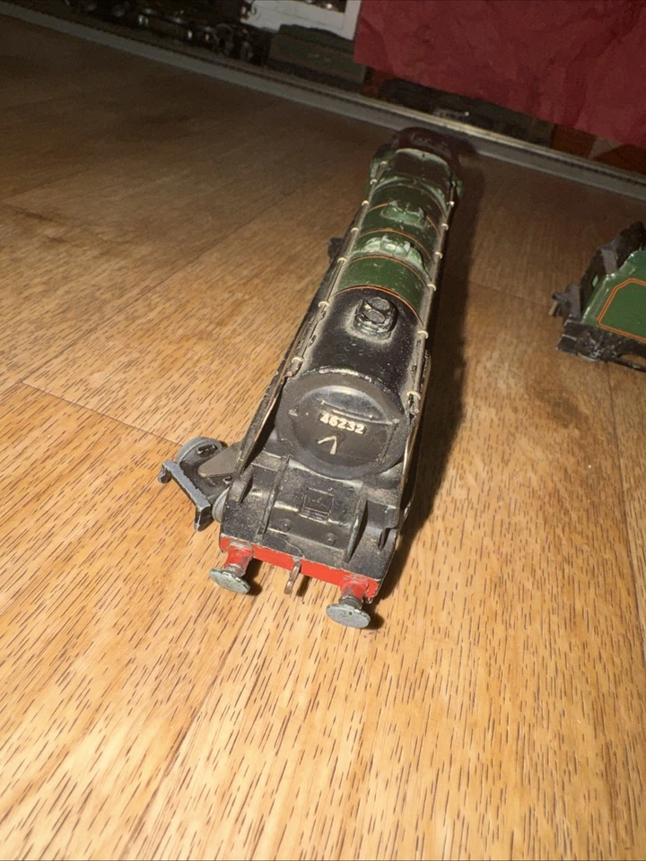 Vintage 3 Rail HORNBY OO CLASS "British DUCHESS OF ATHOLL" Loco 46232 & Tender - Image 4 of 4