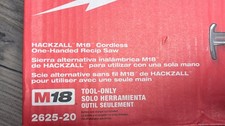 Milwaukee M18 18V Lithium-Ion Cordless HACKZALL Reciprocating Saw 2625-20 