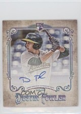 2018 Topps Gypsy Queen Mini Rookie Auto 38/99 Dustin Fowler #GQRA-DF Auto 5dx