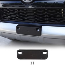 Front License Plate Mount Bracket Holder Fit For 4runner 2010-2024 Sr5 Trd Black
