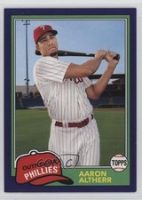 2018 Topps Archives 1981 Design Purple 2/175 Aaron Altherr #276 0g45