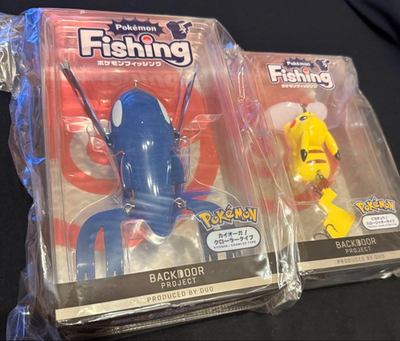 Pokemon Fishing Lures PIKACHU Slow Jitter KYOGRE Crawler DUO Japan