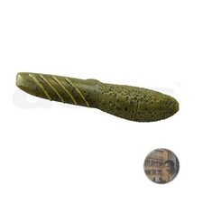 Deps Cover Scat 3 Soft Bait Lure #12 Green Pumpkin High-Density Salt Body New