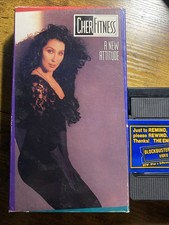 CherFitness A New Attitude VHS 1991 Fox Video Workout Tape CHER