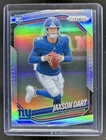 2025 Panini Prizm Jaxson Dart Silver Rookie RC #332 Giants