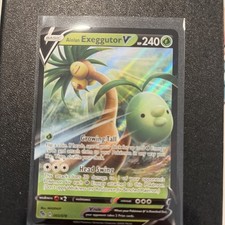 Pokemon Go Ultra Rare Alolan Exeggutor V 005/078 - Near Mint (NM)
