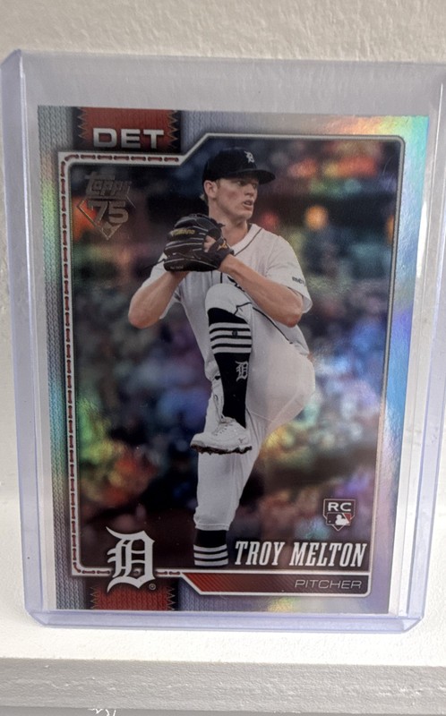2026 Topps Series 1 - Troy Melton #212 Rainbow Foil (RC)