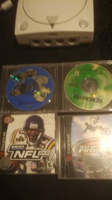 Sega Dreamcast  Console Bundle Games Lot Tested and Working