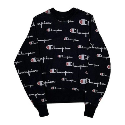 Reverse Weave Champion Sweatshirt - Small Schwarz Baumwolle
