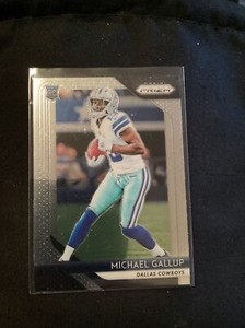 2018 Panini Prizm MICHAEL GALLUP RC #226 -Dallas Cowboys Base Rookie Jt