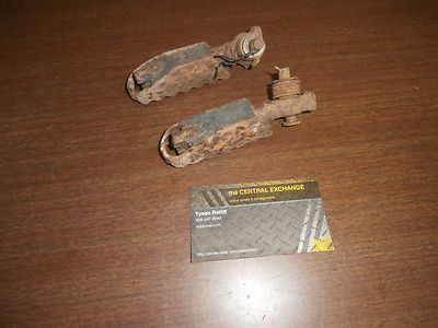 78 Honda XL100 XL 100 XL100E Vintage Genuine Footpeg Step 78 Honda XL100 XL 100 XL100E Vintage Genuine Footpeg Step