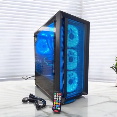 Best Deal High Performance Desktop Gaming PC i7 RX 580 ARGB