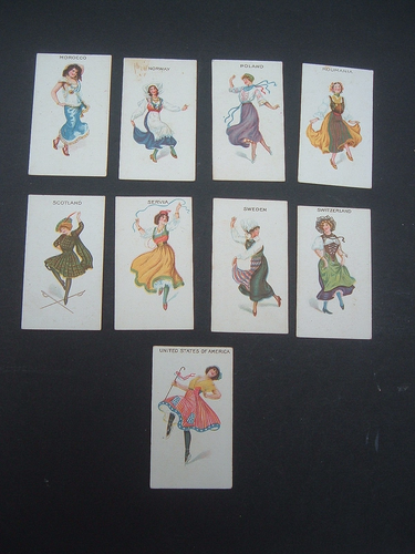 Wills (O'Seas) Scissors - Dancing Girls (1915) - # 22 of 27 Scotland