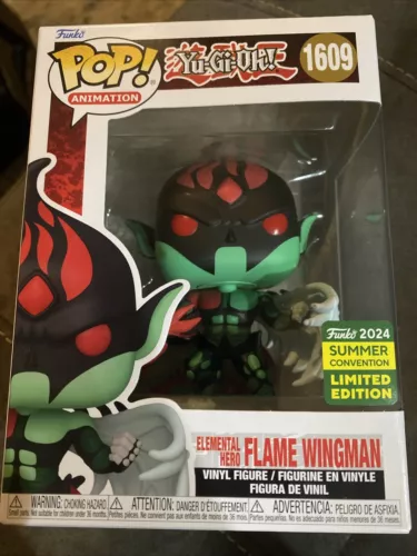 Funko Pop! Vinyl: Yu-Gi-Oh! - Elemental Hero Flame Wingman (SDCC) - Hot Topic...