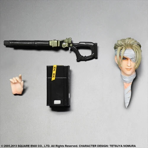 Square Enix Final Fantasy Advent Children Rufus Play Arts Kai Ver1 Action Figure