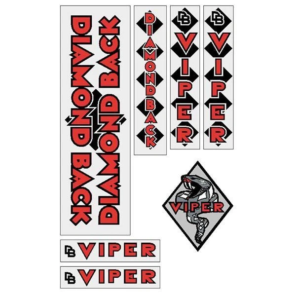 Diamondback outlet viper decals