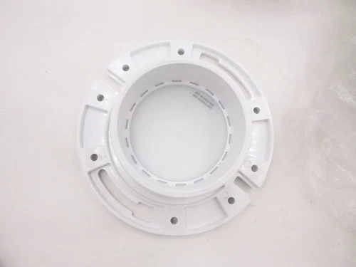 4 Pack PROFLO PF4034P 4" x 3" PVC Standard P-N-P Closet Flange - Picture 3 of 3