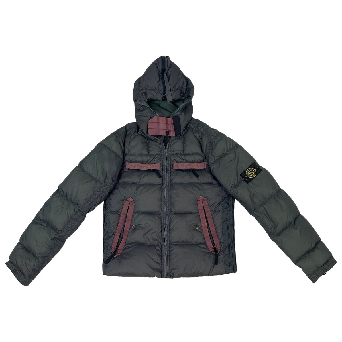 Stone Island 2007 Asian Exclusive Opaque Nylon Tela Mesh Badge 