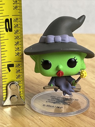 Simpsons Witch Maggie Figure Funko Pocket Pops Halloween Treehouse Of Horror - Picture 5 of 5