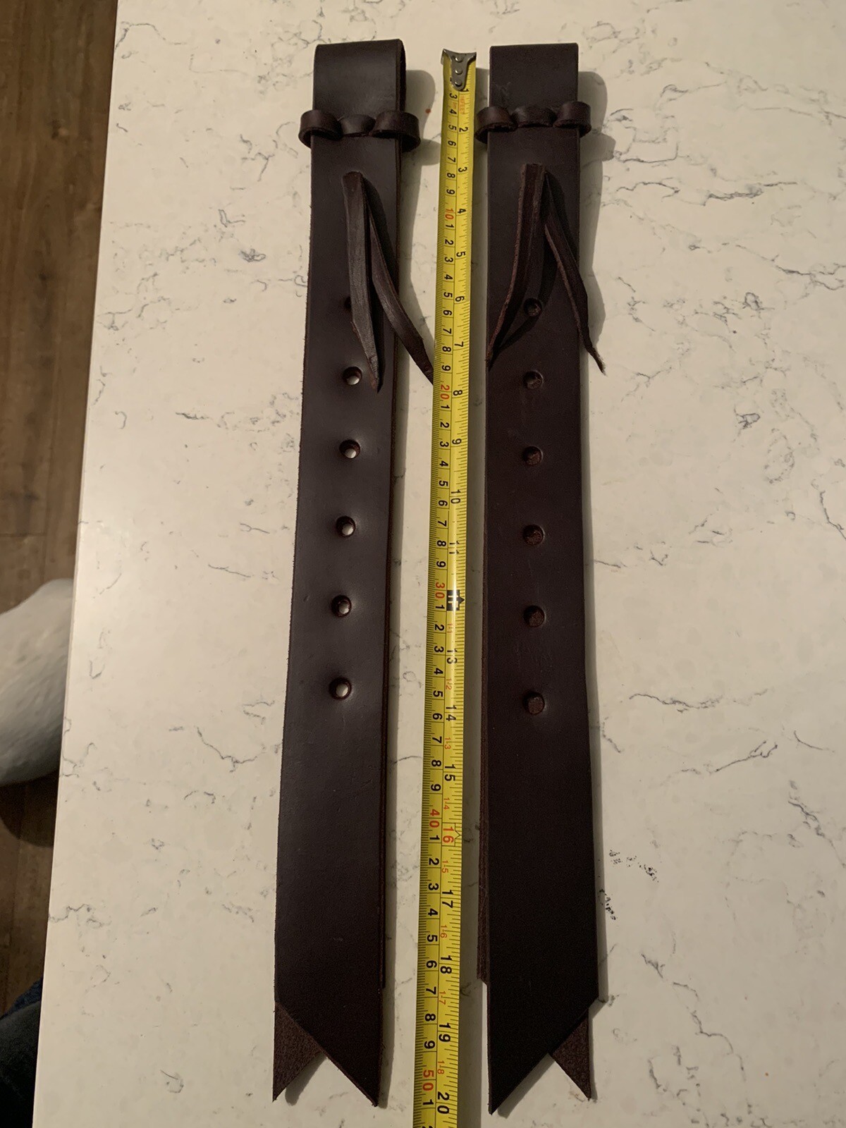 Western Rear Latigo Cinch Billets eBay