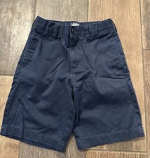 Lands End Size 10 Navy Uniform Shorts