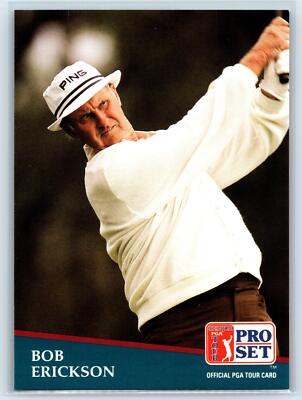 Bob Erickson 1991 Pro Set PGA #264
