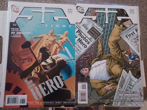 52 Weeks ( Two, Four, Five, Eight, Ten, Thirteen & Fifteen ) (2006) Lot DC NM - Picture 6 of 11