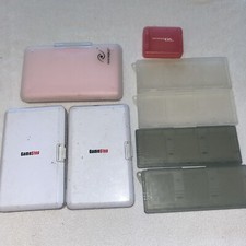 Lot Of 8 Nintendo DS Plastic Game Cart Cases