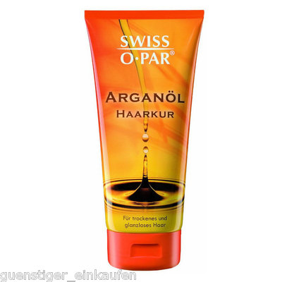200ml Swiss O Par Arganöl Haarkur für trockenes und glanzloses Haar