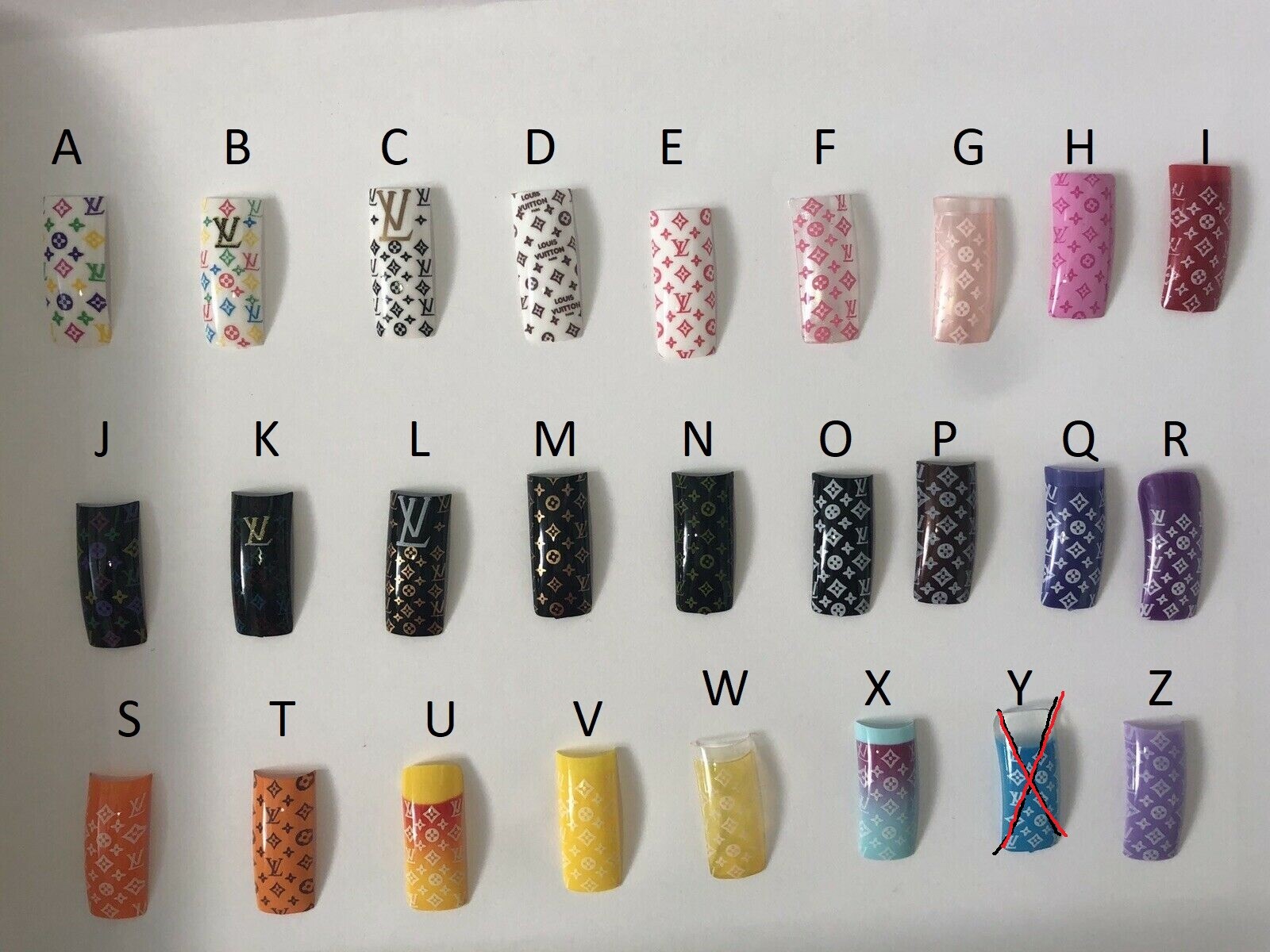 Louis Vuitton Nail Art Designs