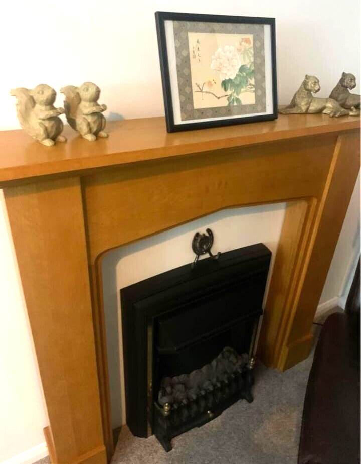 Wooden mantle piece Fireplace Surround eBay