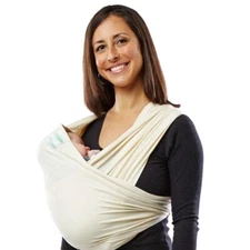 Baby K'tan Organic Natural Baby Carrier Wrap, Medium
