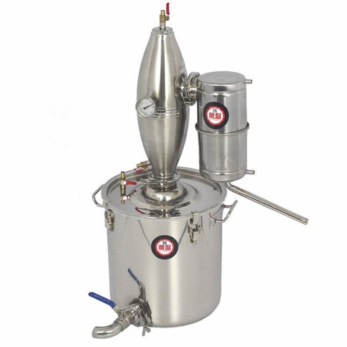HOT DF wine maker brew kit Alcohol Distiller home stainless moonshine 30L boiler