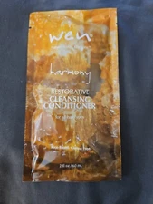 WEN Harmony Restorative Cleansing Conditioner Travel Packet - 2 oz - New
