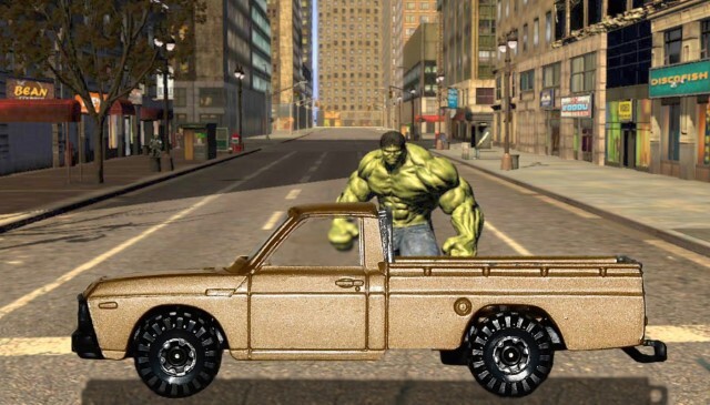 CORGI INCREDIBLE HULK MAZDA B1600 PICKUP TRUCK - No. 264 - 1979