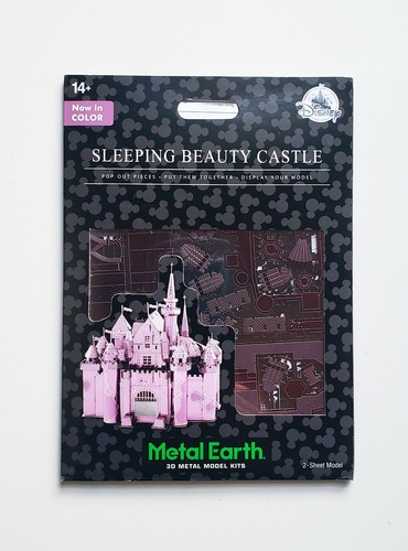 Disney Parks Disneyland Resort Sleeping Beautys Castle Metal Earth 3D Model Kit - Picture 3 of 4