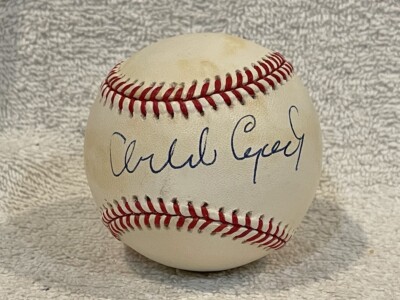 VINTAGE Orlando Cepeda AUTO'D ONL (Coleman) Baseball, San