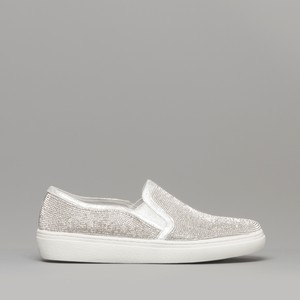 skechers ladies slip on trainers