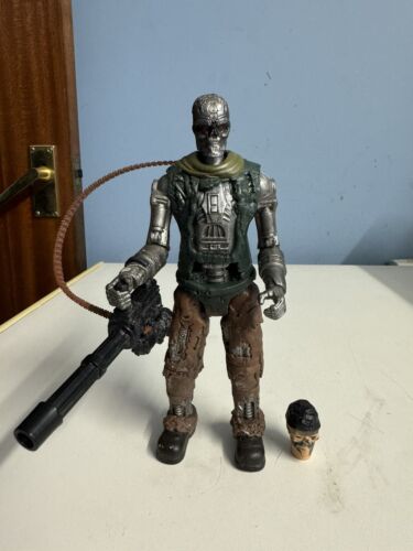 Terminator Salvation T-600 7" Action Figure Playmates Toys 2009 - Afbeelding 1 van 12