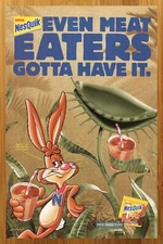2000 Nestle Nesquik Vintage Print Ad/Poster 00s Kids Chocolate Drink Retro Art