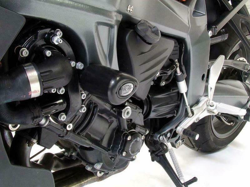 Tampons de protection AERO pour moto BMW K1300R de 2009 à 2015 noir