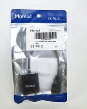 HDMI to VGA Adapter Moread Black